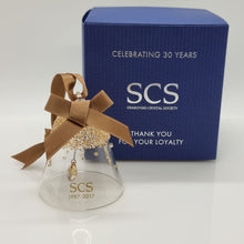 Lade das Bild in den Galerie-Viewer, SWAROVSKI SCS Weihnachtsglocke 2017 Klein 30. SCS Jubiläum 5295582