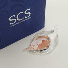 Lade das Bild in den Galerie-Viewer, SWAROVSKI SCS Jahresfigur 2015 Pfau Arya Event Pfauenfeder 5063697 oU