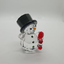Lade das Bild in den Galerie-Viewer, SWAROVSKI Schneemann mit Zuckerstange 5464886