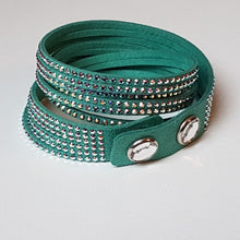 Lade das Bild in den Galerie-Viewer, SWAROVSKI Slake Light Green Armband Grün 5064289