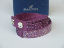 Lade das Bild in den Galerie-Viewer, SWAROVSKI Slake Purple Duo Armband Lila 5169277