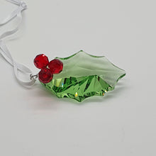 Lade das Bild in den Galerie-Viewer, SWAROVSKI Stechpalmen Ornament Holly Leaf 5103222