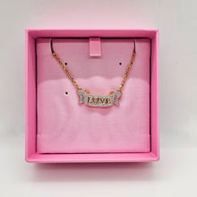 Lade das Bild in den Galerie-Viewer, SWAROVSKI Volta Love Halskette Weiß, Goldlegierungsschicht 5657725