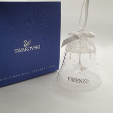 Lade das Bild in den Galerie-Viewer, SWAROVSKI Weihnachtsglocke Groß mit Stern Sonderausgabe Firenze 5293158