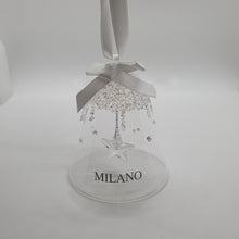 Lade das Bild in den Galerie-Viewer, SWAROVSKI Weihnachtsglocke Groß mit Stern Sonderausgabe Milano 5293155