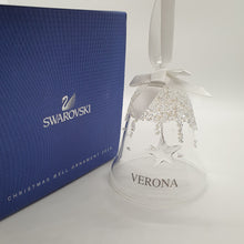 Lade das Bild in den Galerie-Viewer, SWAROVSKI Weihnachtsglocke Groß mit Stern Sonderausgabe Verona 5293160
