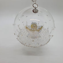 Lade das Bild in den Galerie-Viewer, SWAROVSKI Weihnachtskugel 2015 Groß Engel 5135821
