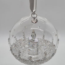 Lade das Bild in den Galerie-Viewer, SWAROVSKI Weihnachtskugel 2017 Groß Kerze 5241591