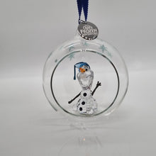 Lade das Bild in den Galerie-Viewer, SWAROVSKI Weihnachtskugel 2022 Olaf Frozen Disney 5625132