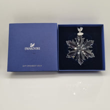 Lade das Bild in den Galerie-Viewer, SWAROVSKI Weihnachtsstern 2014 Groß Klar Sonderausgabe Gift Ornament 5063337