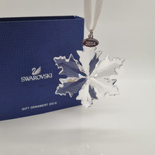 Lade das Bild in den Galerie-Viewer, SWAROVSKI Weihnachtsstern 2014 Groß Klar Sonderausgabe Gift Ornament 5063337