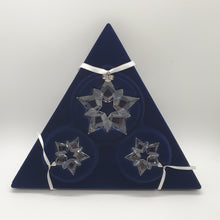 Lade das Bild in den Galerie-Viewer, SWAROVSKI Weihnachtsstern 2019 Klar 3er Set 5429600