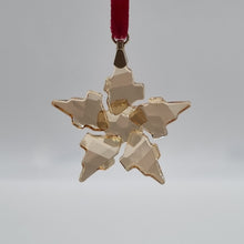 Lade das Bild in den Galerie-Viewer, SWAROVSKI Weihnachtsstern 2021 Klein Gold 5583848