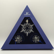 Lade das Bild in den Galerie-Viewer, SWAROVSKI Weihnachtsstern 2007 klar 3er Set 903409