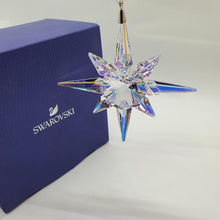 Lade das Bild in den Galerie-Viewer, SWAROVSKI Weihnachtsstern Stern Ornament Crystal AB Groß 5403200