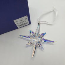Lade das Bild in den Galerie-Viewer, SWAROVSKI Weihnachtsstern Stern Ornament Crystal AB Groß 5403200