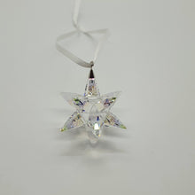 Lade das Bild in den Galerie-Viewer, SWAROVSKI Weihnachtsstern, Stern Ornament, Shimmer, klein 5551837