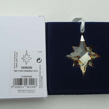 Lade das Bild in den Galerie-Viewer, SWAROVSKI Weihnachtsstern 2019 Gold Klein Sonderausgabe Event 5498200