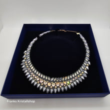 Lade das Bild in den Galerie-Viewer, SWAROVSKI Slake Pulse Collier Halskette Grau Gold 5244212
