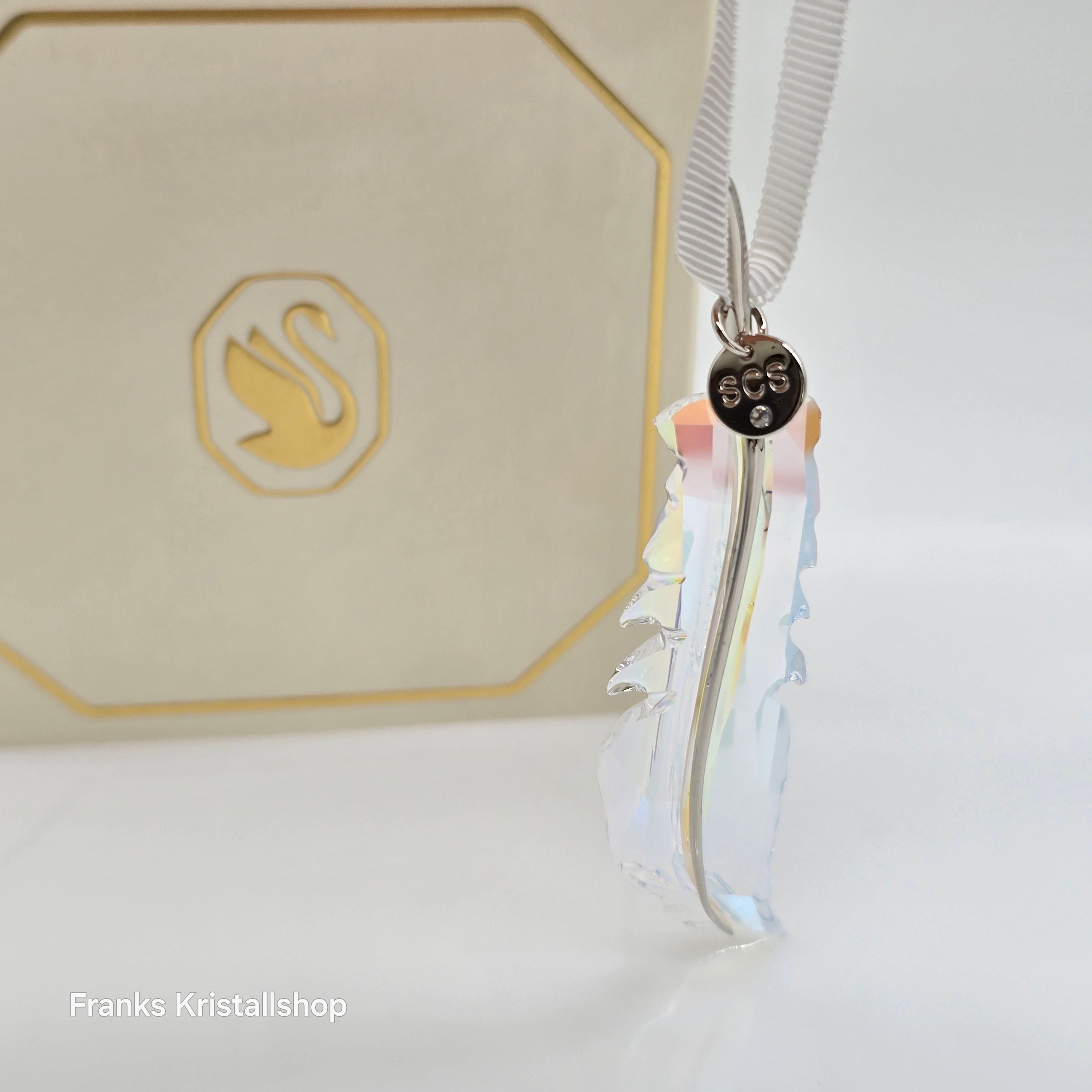 SWAROVSKI SCS Jahresausgabe Feder Ornament 2024 Annual Edition 5685480
