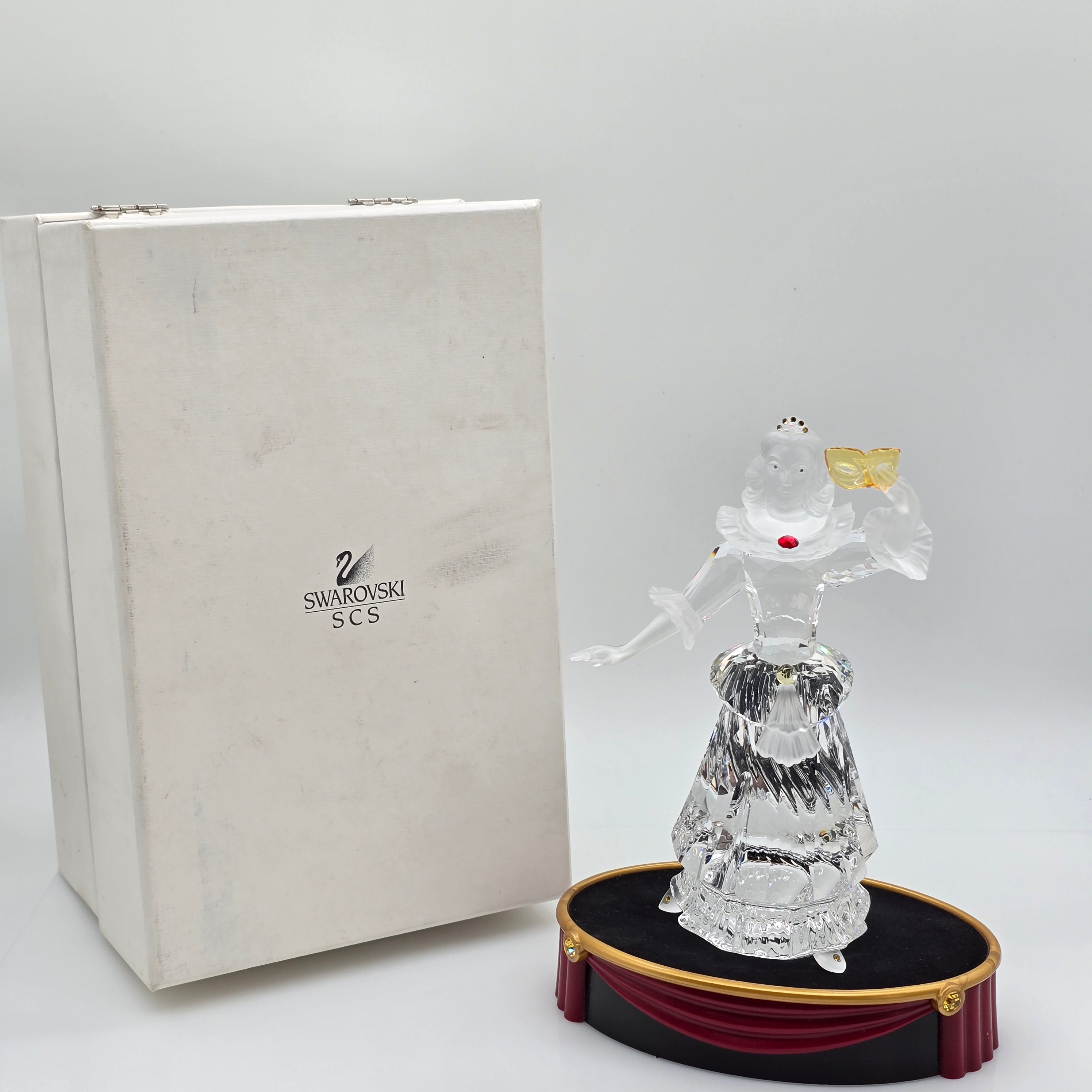 SWAROVSKI SCS Jahresfigur 2000 Columbine mit Gratis-Sockel 242032 oU