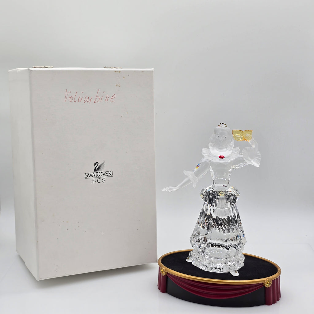 SWAROVSKI SCS Jahresfigur 2000 Columbine mit Gratis-Sockel 242032 oU