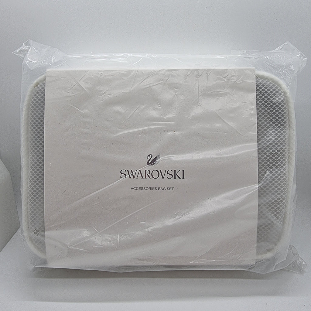 SWAROVSKI Accessoires Bag Set, Travel Bag, Kulturtasche Weiß 5551565
