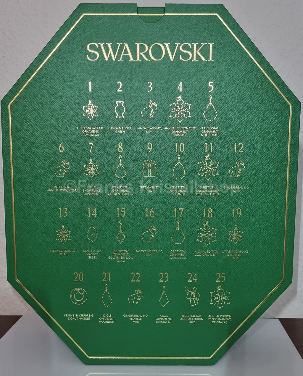 SWAROVSKI Weihnachtsstern 2022 groß Sonderausgabe Farbe Crystal Aurora Borealis