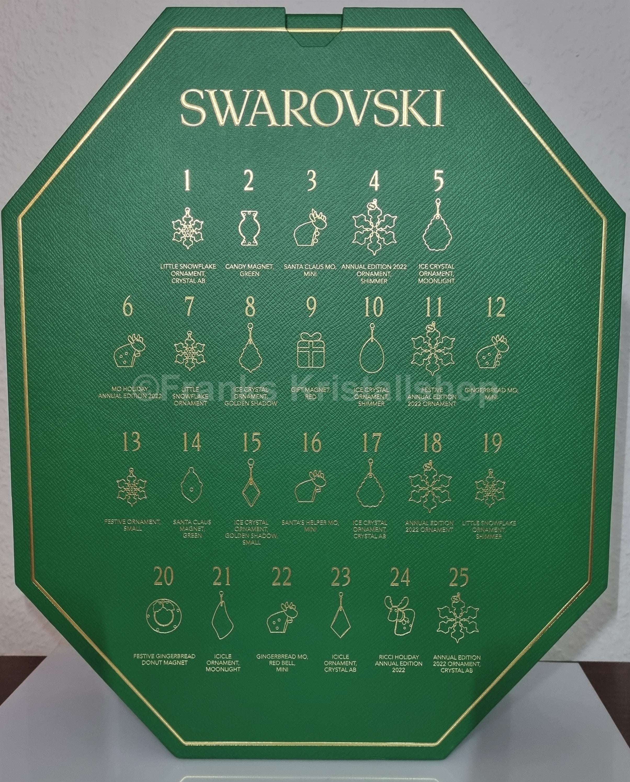 SWAROVSKI Weihnachtsstern 2022 groß Sonderausgabe Farbe Crystal Aurora Borealis