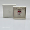 SWAROVSKI Alice in Wonderland Halskette Pilz, Rot Rhodiniert 5682811