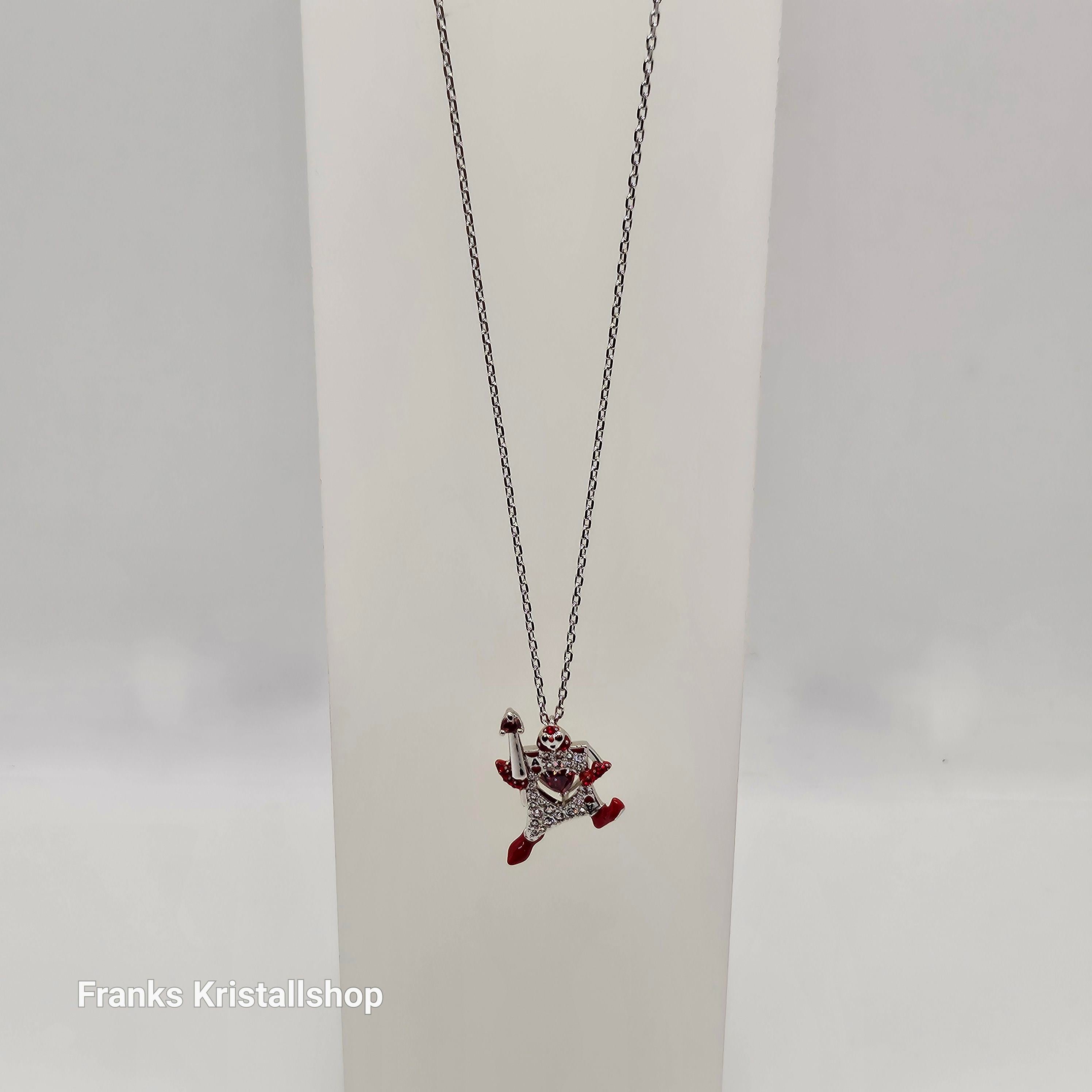 SWAROVSKI Alice in Wonderland Halskette Spielkarte, Rot 5682805