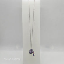 Lade das Bild in den Galerie-Viewer, SWAROVSKI Alice in Wonderland Halskette Teekanne, Violett, Rhodiniert 5682807
