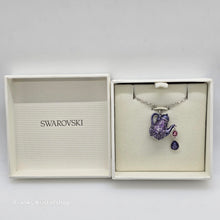 Lade das Bild in den Galerie-Viewer, SWAROVSKI Alice in Wonderland Halskette Teekanne, Violett, Rhodiniert 5682807
