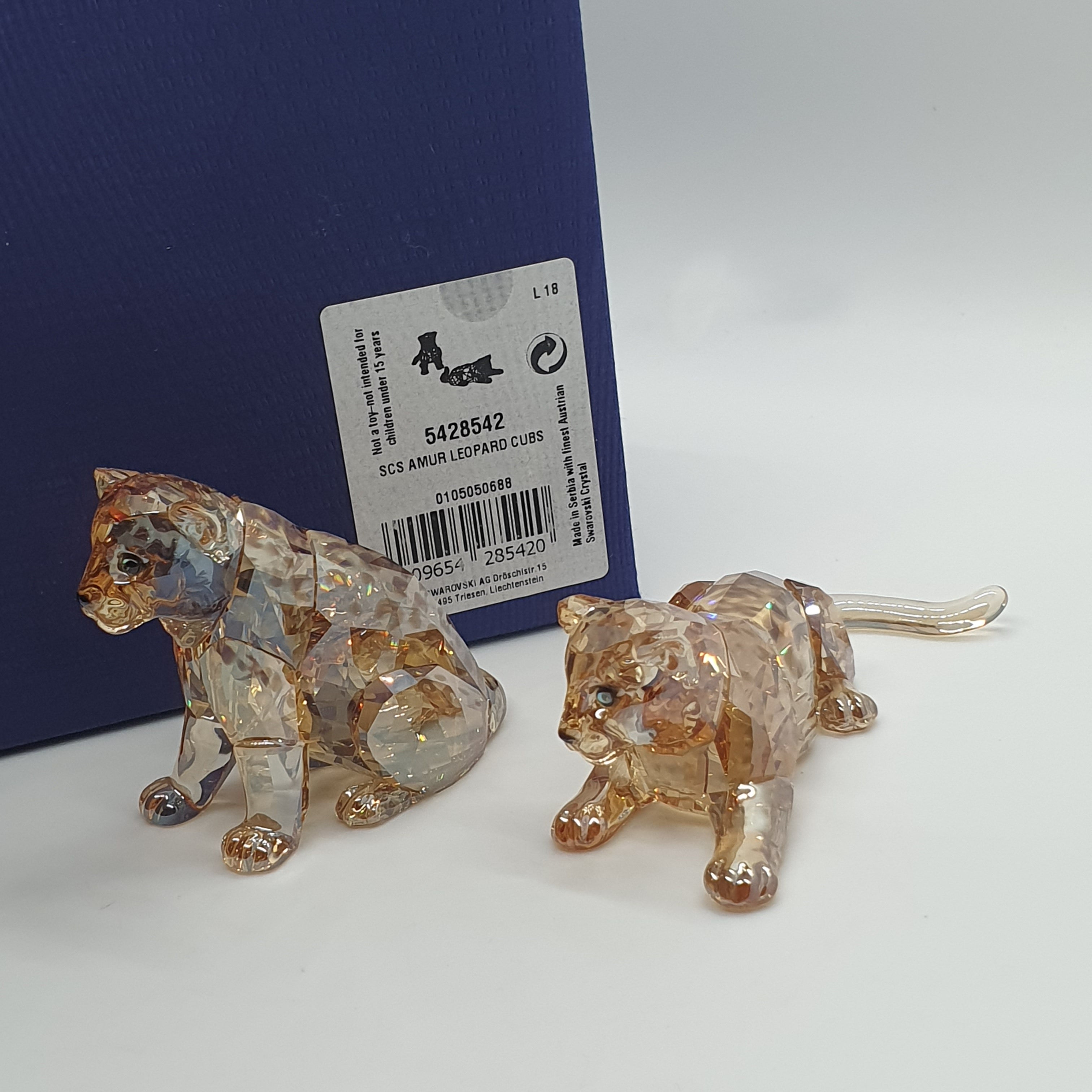 SWAROVSKI SCS Amur Leoparden Babys 2019 5428542
