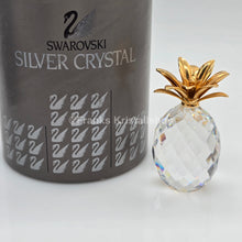 Lade das Bild in den Galerie-Viewer, SWAROVSKI Ananas klein gold 012726
