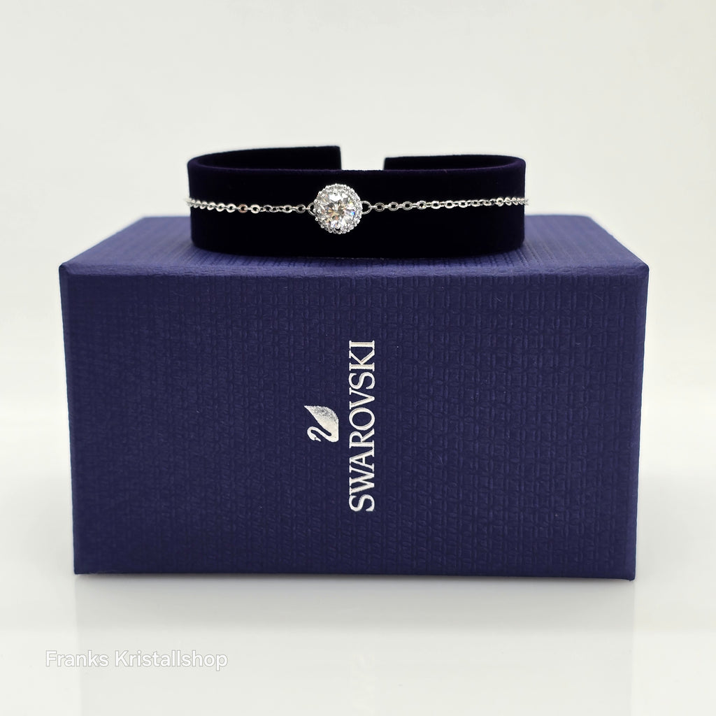 SWAROVSKI Angelic Armband, Weiß, Rhodiniert 5567934