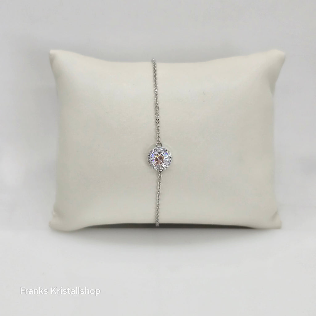 SWAROVSKI Angelic Armband, Weiß, Rhodiniert 5567934