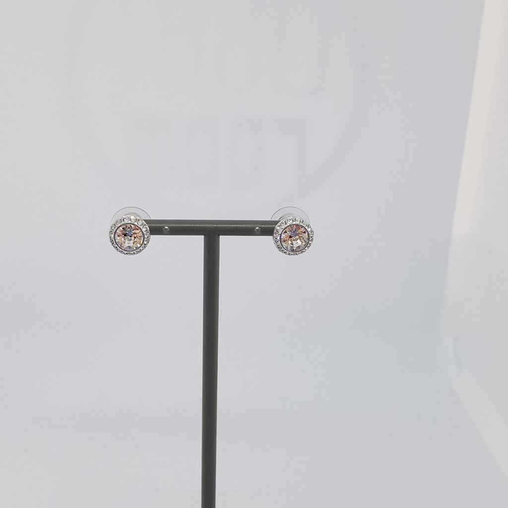 SWAROVSKI Angelic Ohrstecker Weiß, Rhodiniert 1081942