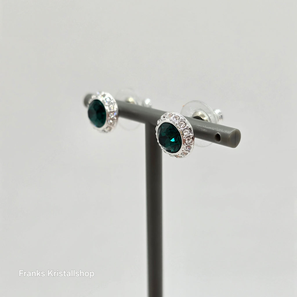 SWAROVSKI Angelic Ohrstecker, Grün, Rhodiniert 5646714