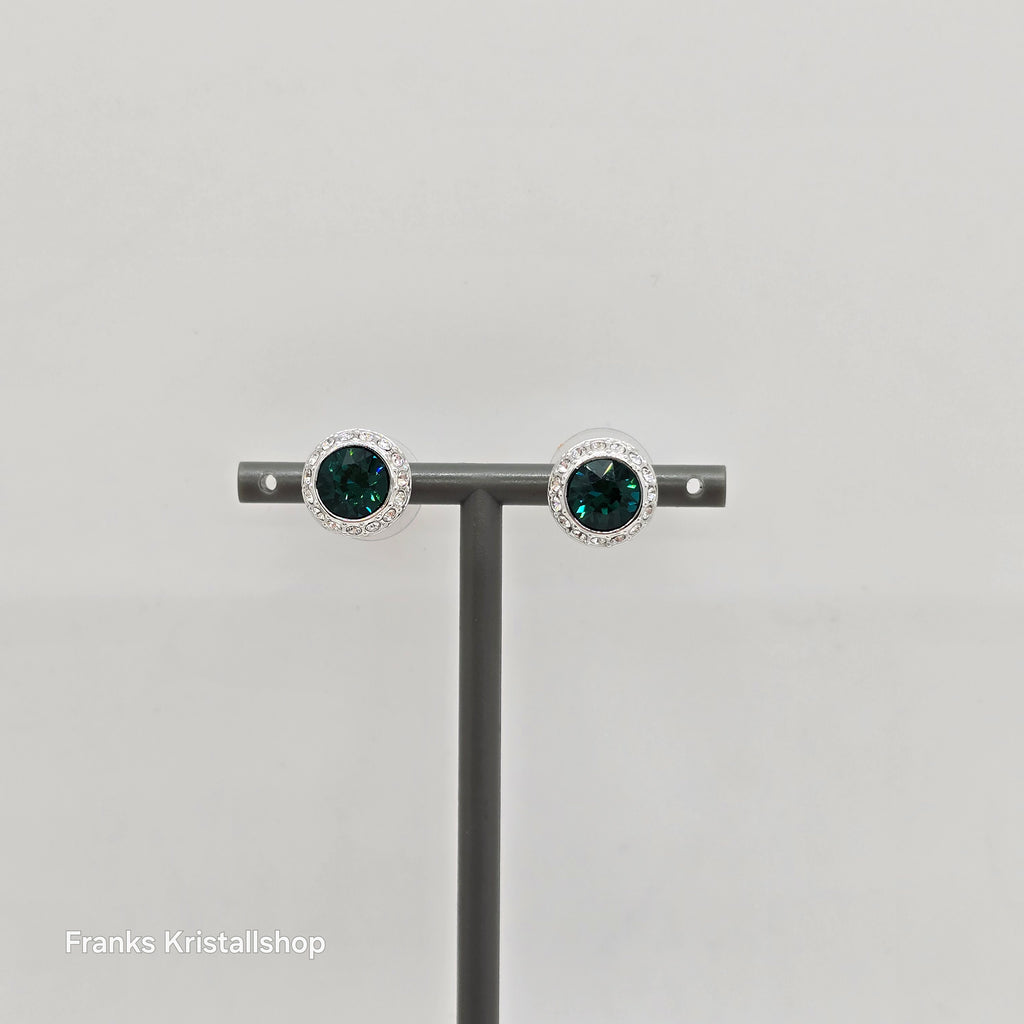 SWAROVSKI Angelic Ohrstecker, Grün, Rhodiniert 5646714