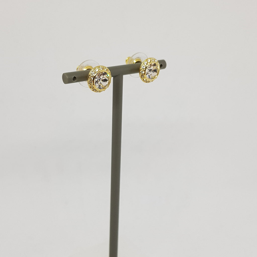 SWAROVSKI Angelic Ohrstecker Weiß, Goldlegierungsschicht 5505470