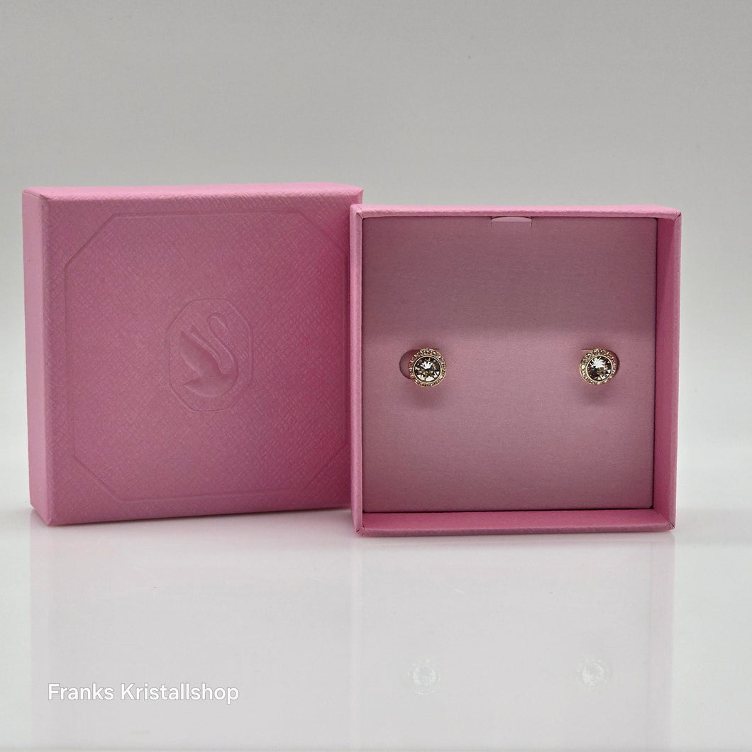 SWAROVSKI Angelic Ohrstecker Weiß, Goldlegierungsschicht 5505470