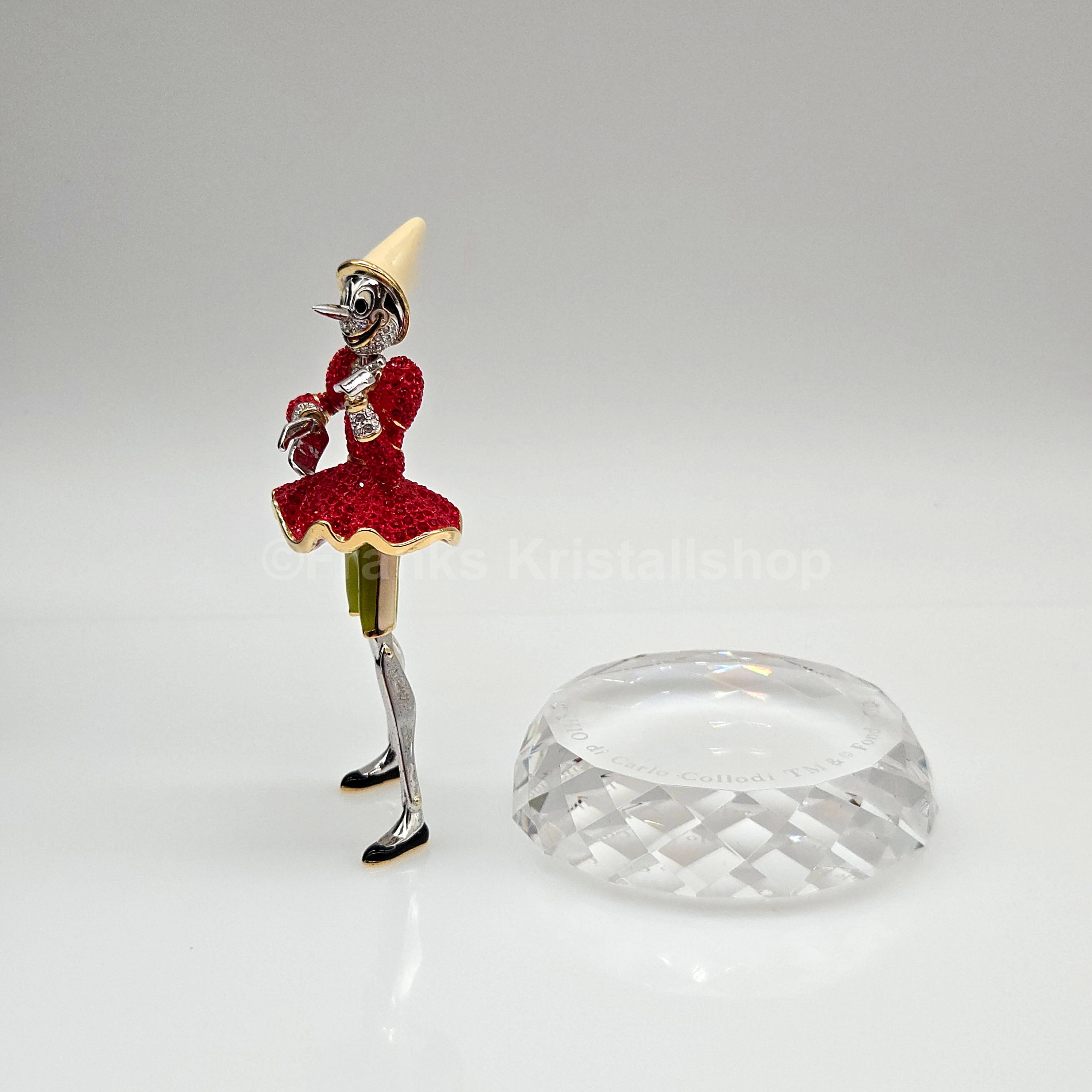 SWAROVSKI Arribas Pinocchio mit Sockel limitiert 10.000 Stück EMC1