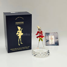 Lade das Bild in den Galerie-Viewer, SWAROVSKI Arribas Pinocchio mit Sockel limitiert 10.000 Stück EMC1
