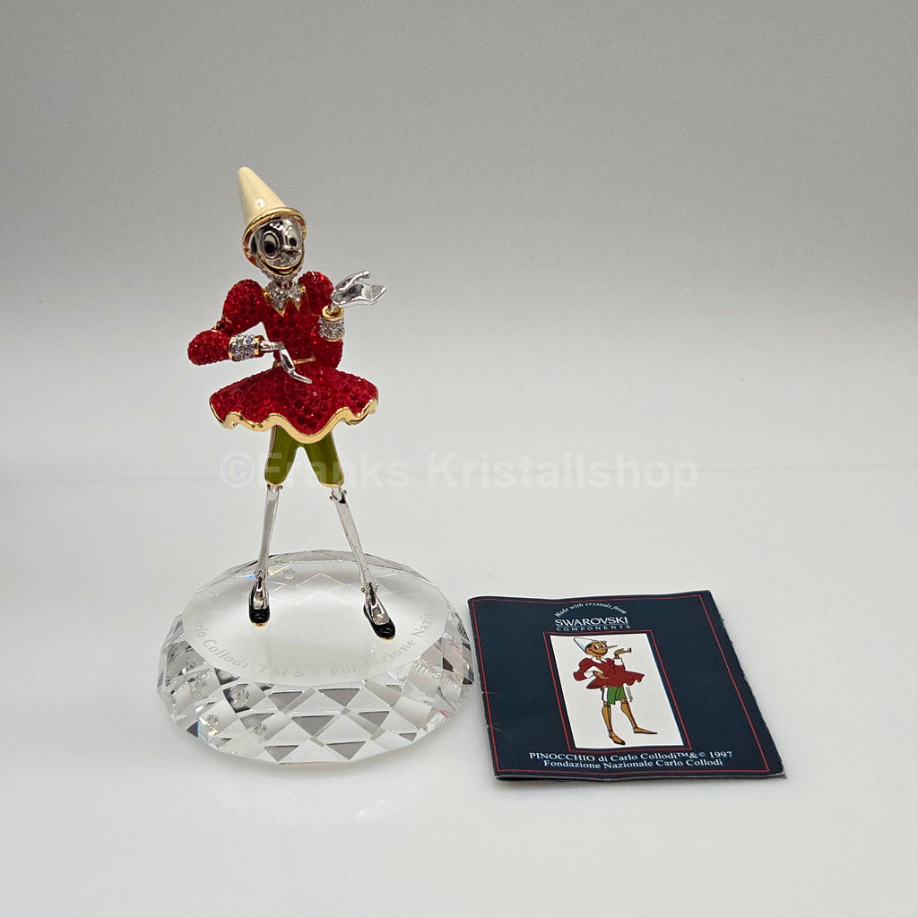 SWAROVSKI Arribas Pinocchio mit Sockel limitiert 10.000 Stück EMC1