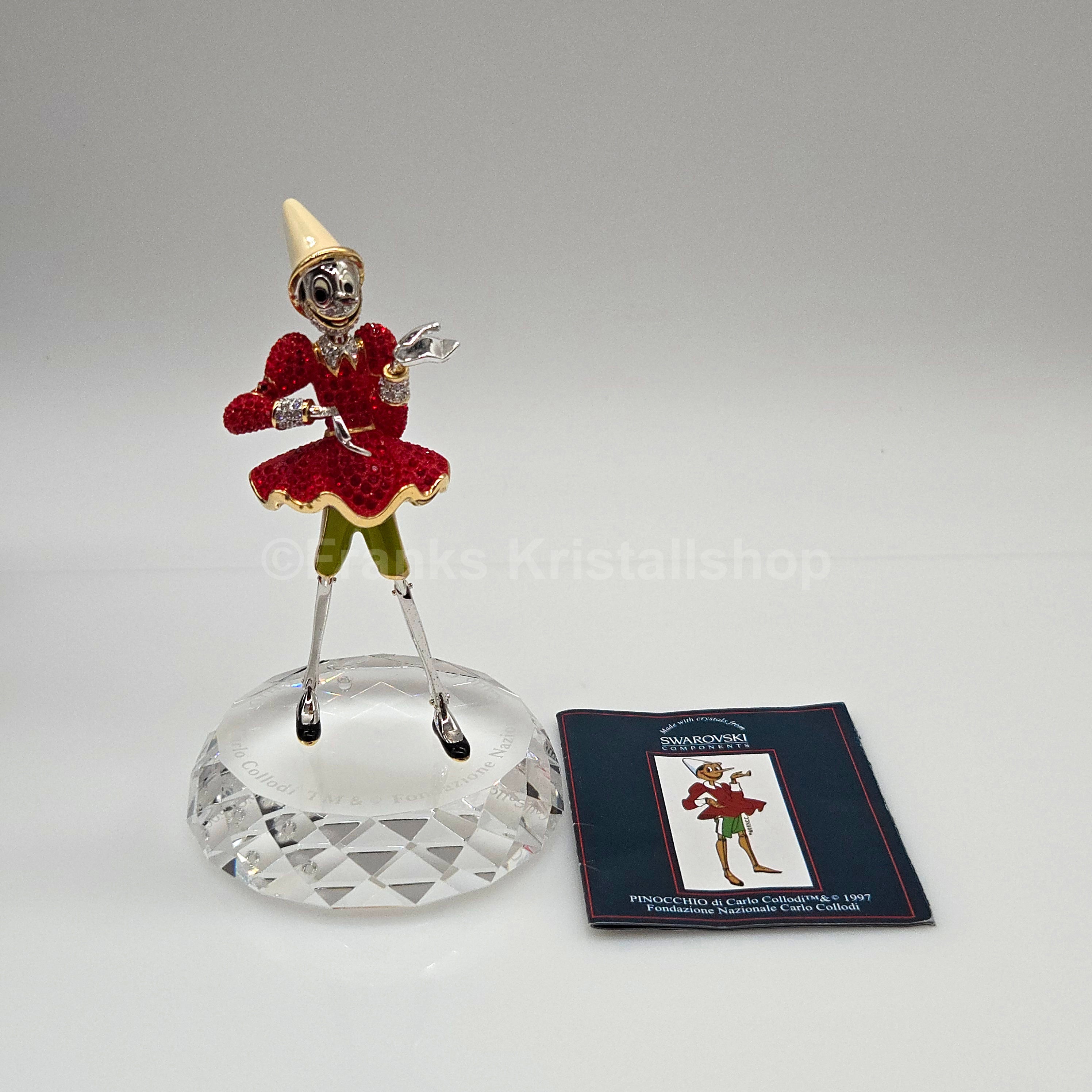 SWAROVSKI Arribas Pinocchio mit Sockel limitiert 10.000 Stück EMC1