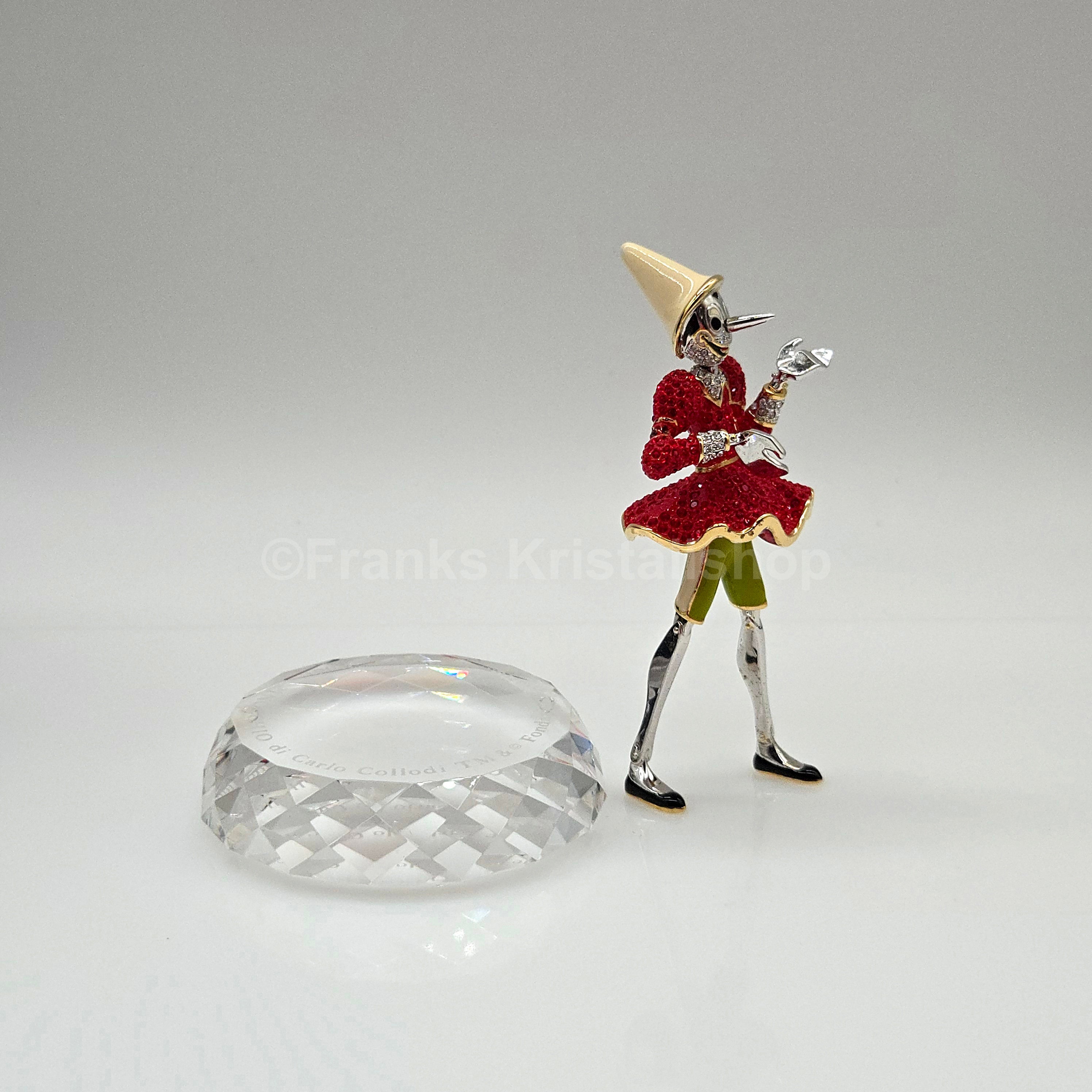 SWAROVSKI Arribas Pinocchio mit Sockel limitiert 10.000 Stück EMC1