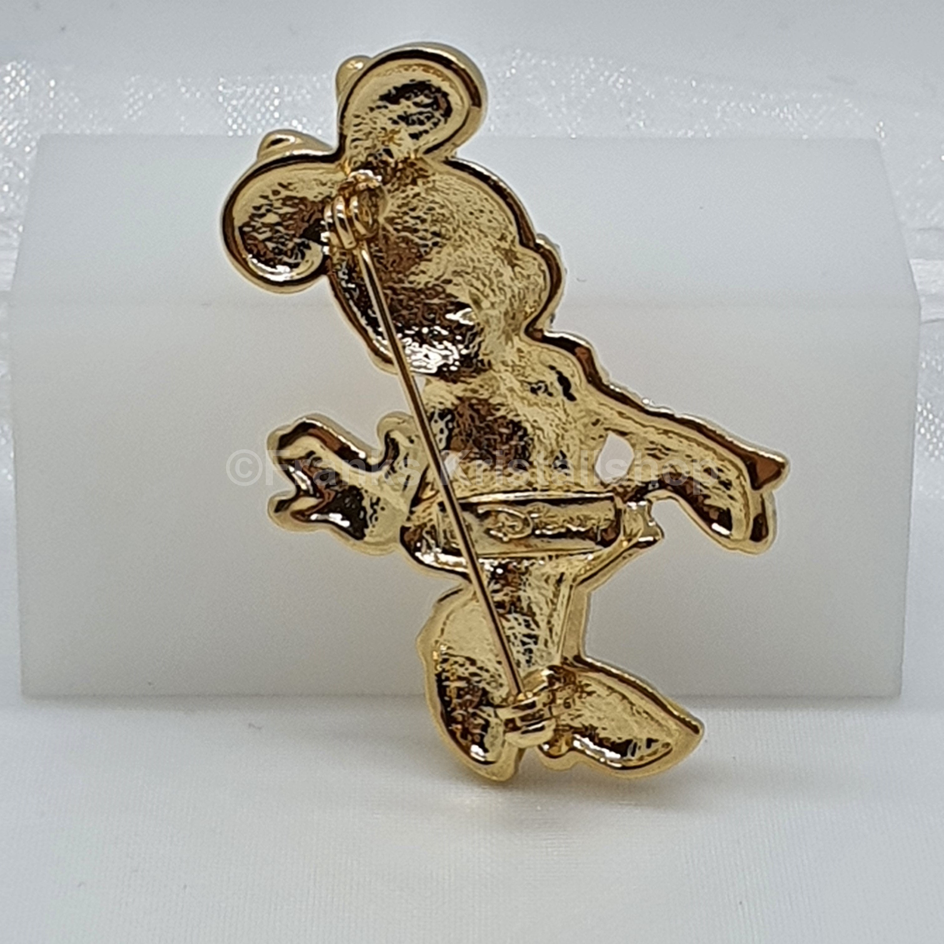 ARRIBAS Disney Minnie Mouse Swarovski, Brosche Anstecknadel Pin