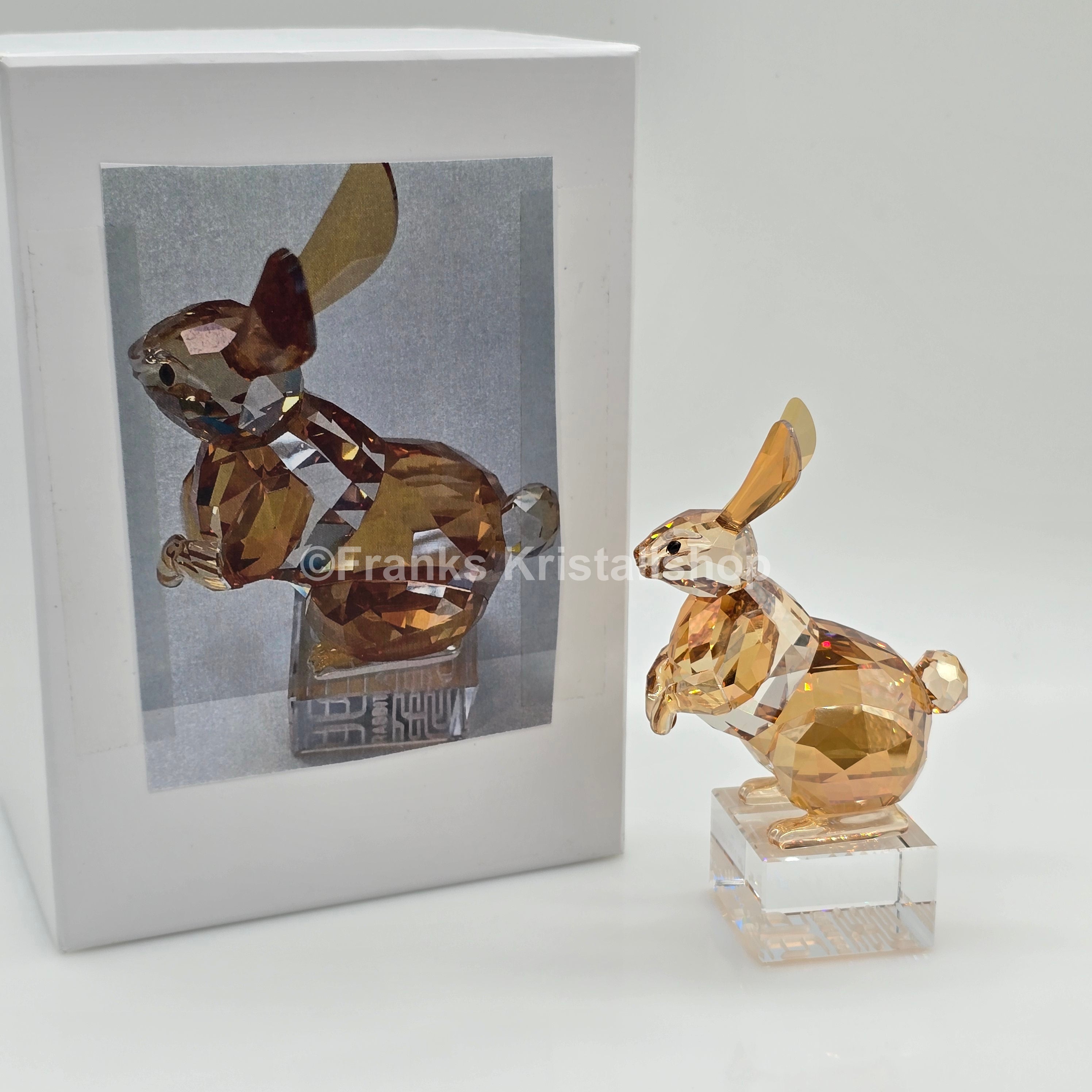 SWAROVSKI Asian Symbols Zodiak Hase Limited Edition China Golden Shine 1046377