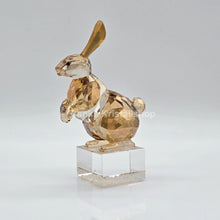 Lade das Bild in den Galerie-Viewer, SWAROVSKI Asian Symbols Zodiak Hase Limited Edition China Golden Shine 1046377

